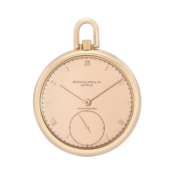 Swiss 18 carat rose gold open faced dress watch Circa 1941 Swiss 18 carat rose gold open faced dress watch Circa 1941