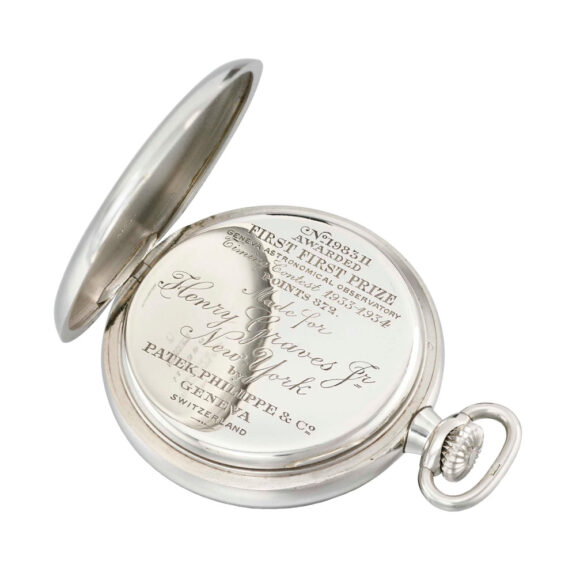 Swiss unique platinum one minute tourbillon watch Circa 1932 Swiss unique platinum one minute tourbillon watch Circa 1932
