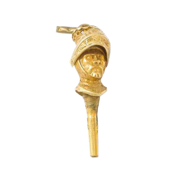 Swiss gold hunting cased cylinder pendant watch Circa 1869 Swiss gold hunting cased cylinder pendant watch Circa 1869