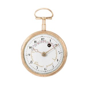 Historically interesting watch with ivory movement Circa 1810