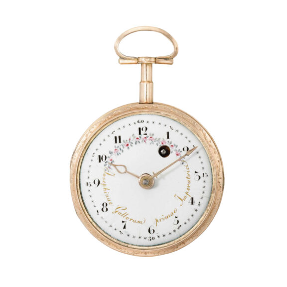 Historically interesting watch with ivory movement Circa 1810