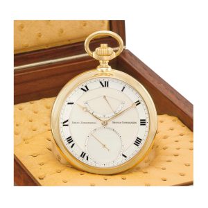Very fine Danish open faced one minute tourbillon Circa 1987