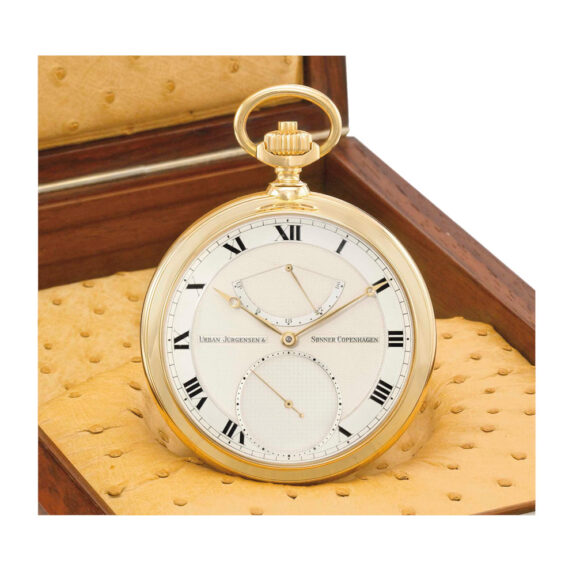 Very fine Danish open faced one minute tourbillon Circa 1987