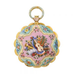 Decorative full hunter verge for the Turkish market Circa 1810