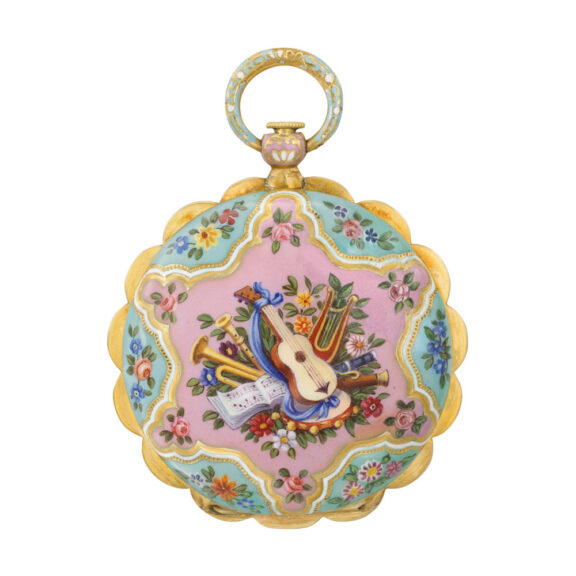 Decorative full hunter verge for the Turkish market Circa 1810