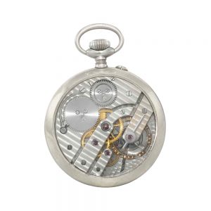 Unusual Swiss open faced pocket chronometer Circa 1930