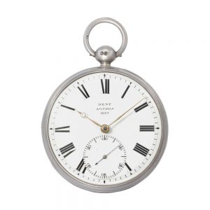 English silver open faced pocket chronometer Circa 1839
