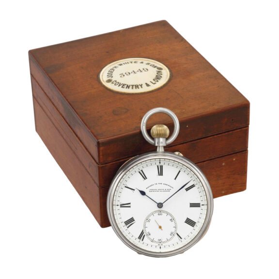 Unusual, rare lever with six minute flying tourbillon Circa 1912 Unusual, rare lever with six minute flying tourbillon Circa 1912