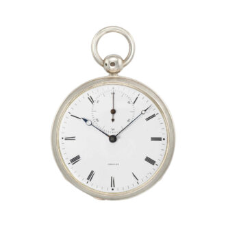 French pocket chronometer with gun shaped key Circa 1841