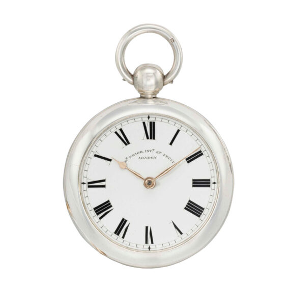 English silver open faced pocket chronometer Circa 1810