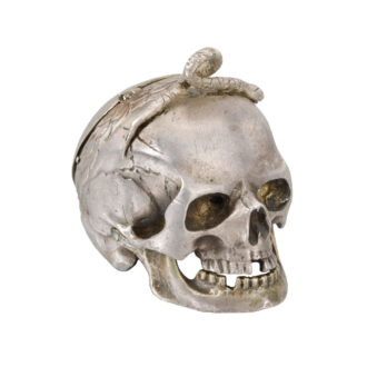 French copy of a Renaissance skull-form watch Circa 1830