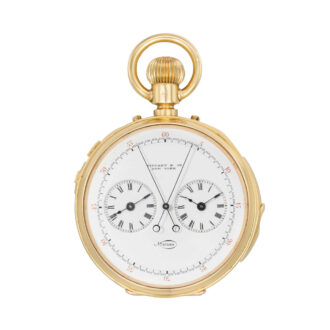 Repeating dual time split seconds chronograph Circa 1875