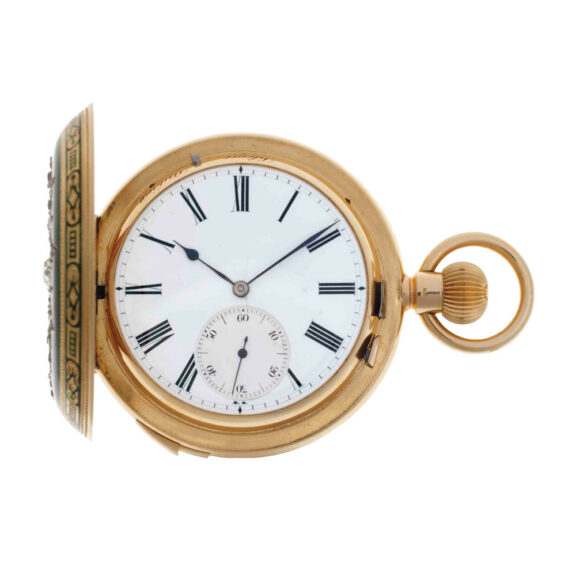 Swiss grande and petite sonnerie repeating lever Circa 1885