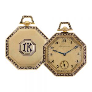 Fine and rare Swiss lever octagonal dress watch Circa 1916