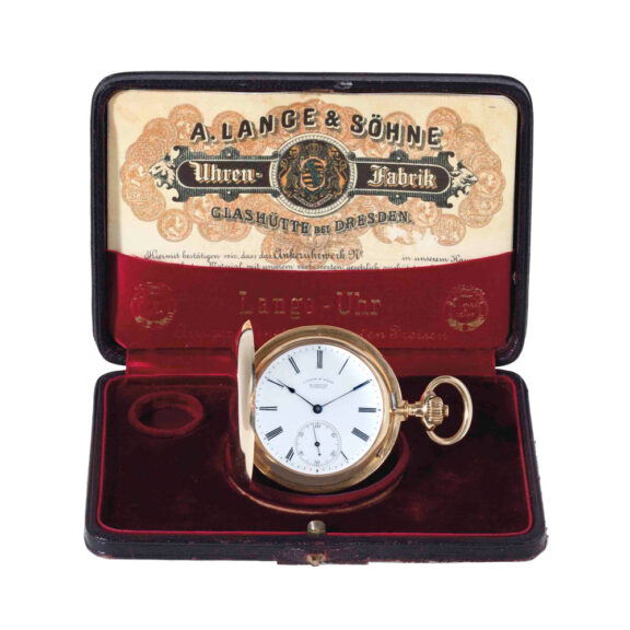 German gold hunting cased lever pocket watch Circa 1903 German gold hunting cased lever pocket watch Circa 1903
