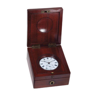 English silver open faced keywound chronometer Circa 1818