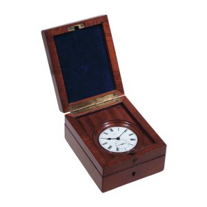 English silver open faced pocket chronometer Circa 1856