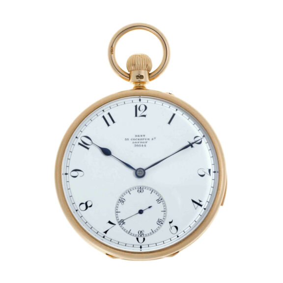 English 18 carat gold quarter repeating lever watch Circa 1889