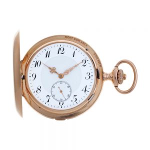 Swiss min repeating Grande/Petite Sonnerie lever Circa 1900