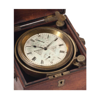 English marine chronometer with power reserve Circa 1850