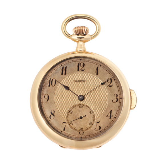Gold open faced quarter repeating lever watch Circa 1900 Gold open faced quarter repeating lever watch Circa 1900