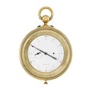 French inking chronograph with ten minute register Circa 1850