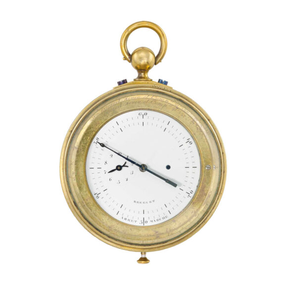 French inking chronograph with ten minute register Circa 1850