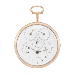 French cylinder with sectorial equation of time Circa 1820