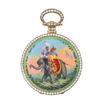 Rare Swiss duplex watch for the Chinese market Circa 1860
