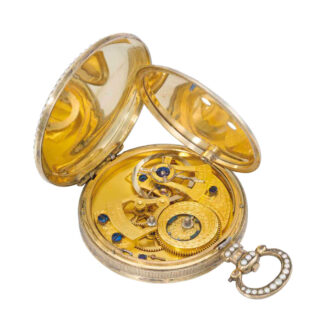 Rare Swiss duplex watch for the Chinese market Circa 1860