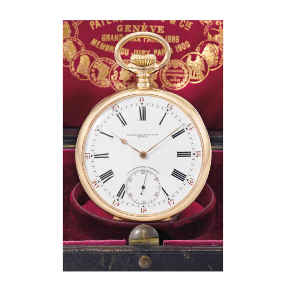 Large Swiss 18k rose gold open faced lever watch Circa 1907