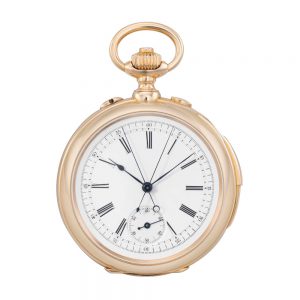 Swiss quarter repeating split seconds chronograph Circa 1900