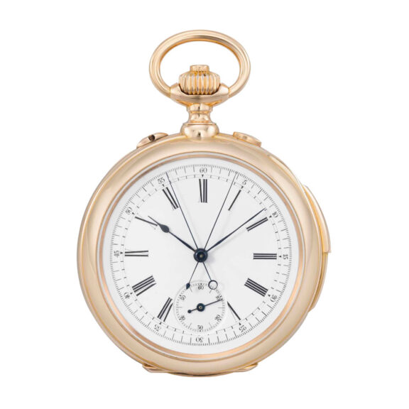 Swiss quarter repeating split seconds chronograph Circa 1900