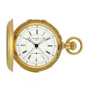 Swiss gold min repeating split second chronograph Circa 1888