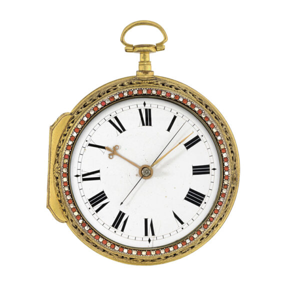 English hour and quarter striking verge coach watch Circa 1800 English hour and quarter striking verge coach watch Circa 1800