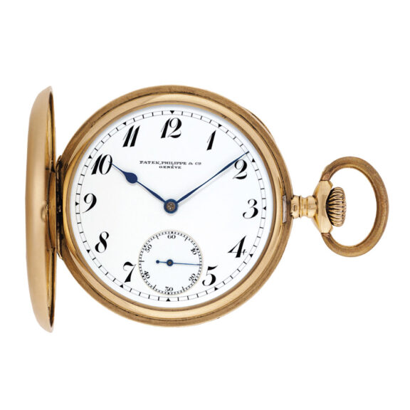 Swiss 14k gold hunting cased keyless lever watch Circa 1912