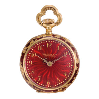 Fine and rare American pendant watch with brooch Circa 1899