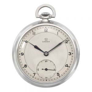 Attractive Swiss stainless steel lever dress watch Circa 1939
