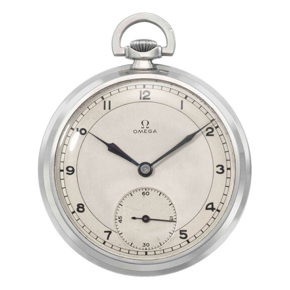 Attractive Swiss stainless steel lever dress watch Circa 1939 Attractive Swiss stainless steel lever dress watch Circa 1939