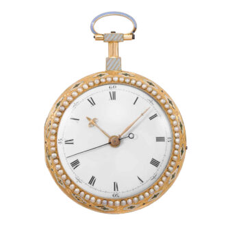 Center seconds clock watch for the Chinese market Circa 1780 Center seconds clock watch for the Chinese market Circa 1780