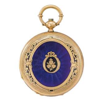 Swiss gold full hunter made for the Chinese market Circa 1860