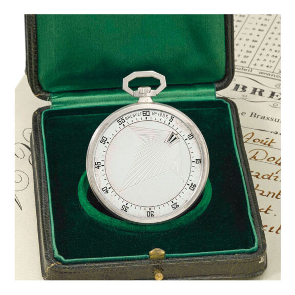 Swiss white gold and osmium lever dress watch Circa 1926