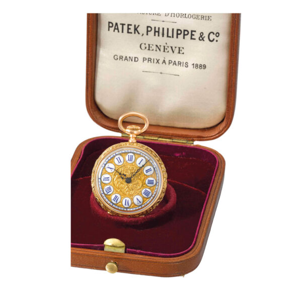 Swiss rose gold open faced cylinder pendant watch Circa 1884 Swiss rose gold open faced cylinder pendant watch Circa 1884