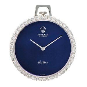 Swiss 18 carat white gold and diamond set watch Circa 1970