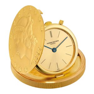 Fine Swiss 18 carat gold Twenty Dollar coin watch Circa 1980