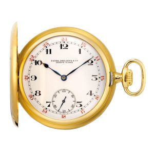 Fine Swiss gold hunting cased keyless lever watch Circa 1920
