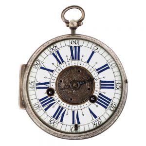 French single handed oignon verge with alarm circa 1640-1660