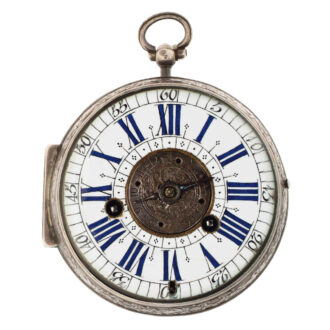 French single handed oignon verge with alarm circa 1640-1660