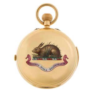 English min repeating split seconds chronograph Circa 1893