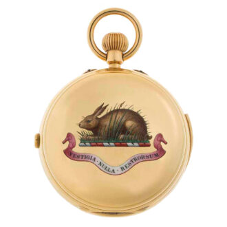 English min repeating split seconds chronograph Circa 1893